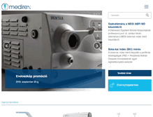 Tablet Screenshot of medirex.hu